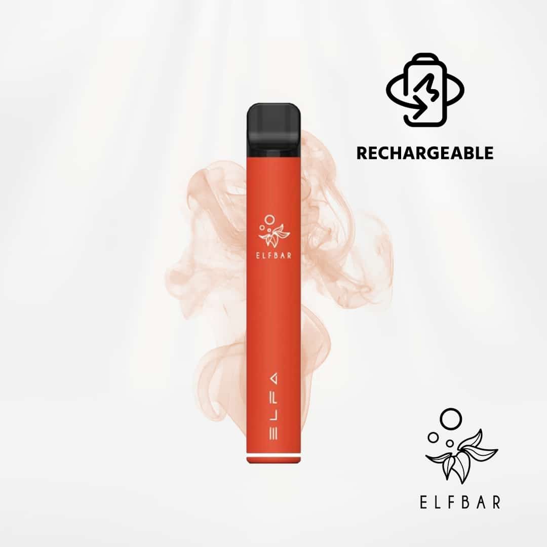 elfbar elfa starter kit orange inkl 1 kartusche blue razz lemonade 1