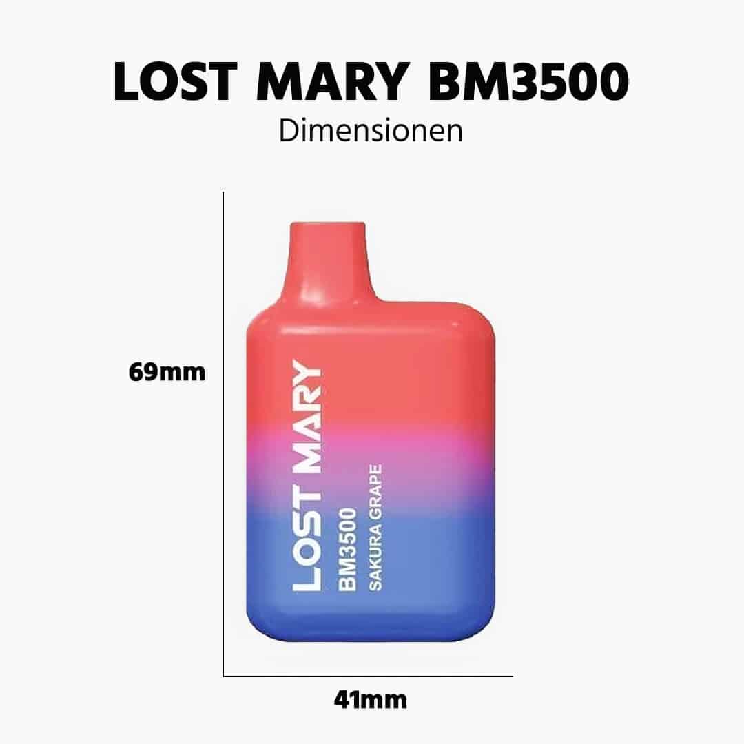 lost mary bm3500 sakura grape kirschblueten trauben groesse