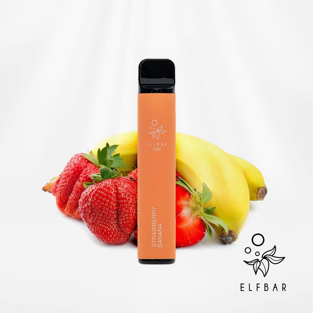 elfbar 1500 strawberry banana erdbeere banane