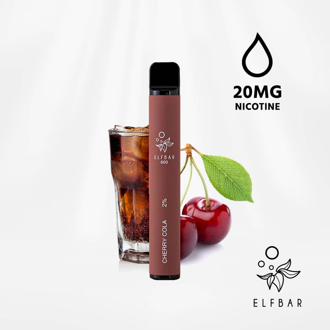 elfbar 600 cherry cola kirschen cola 20mg