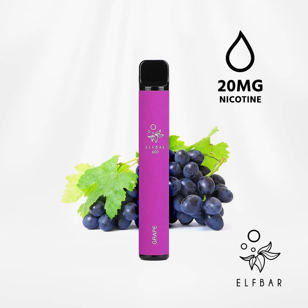 elfbar 600 grape trauben 20mg