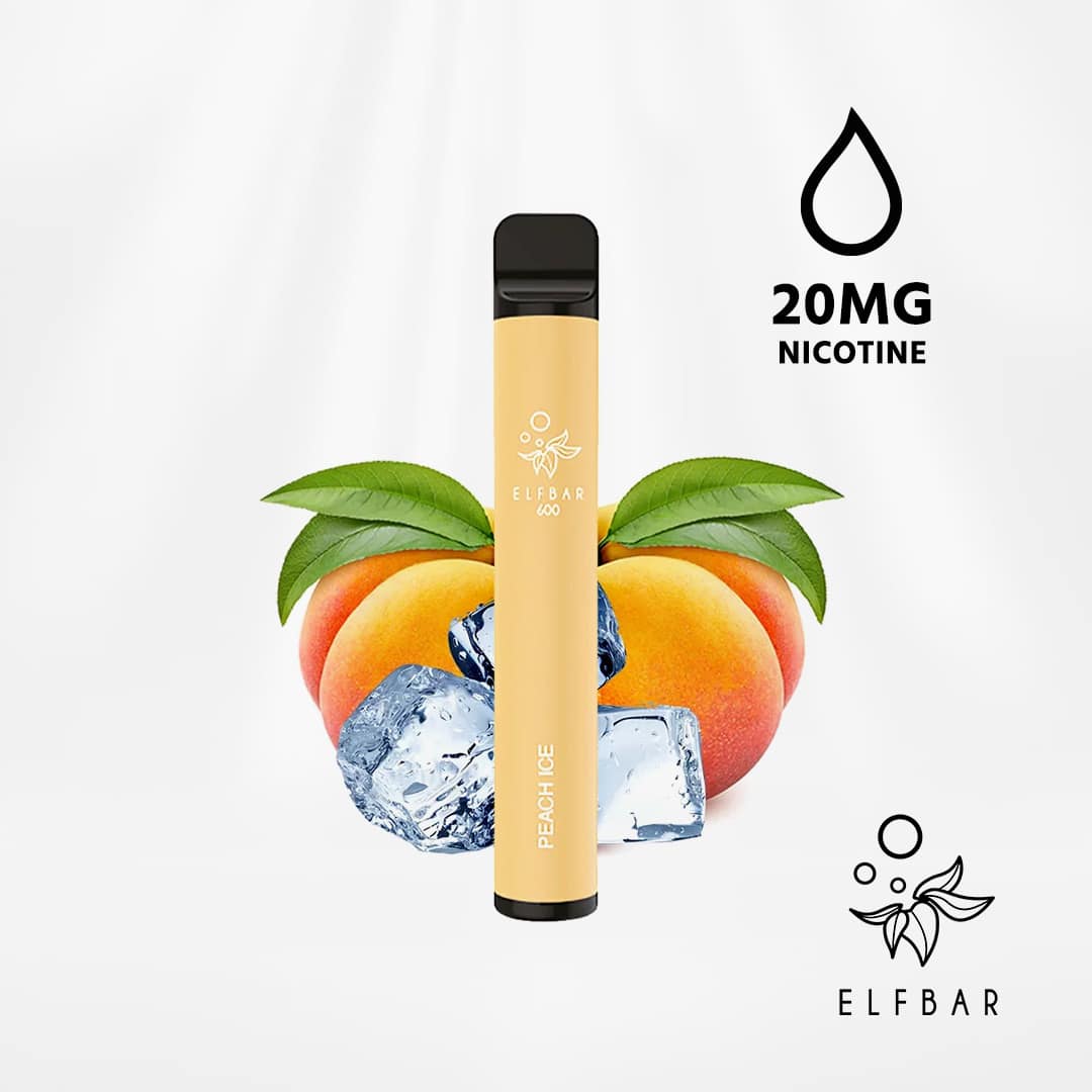 elfbar 600 peach ice pfirsich ice 20mg