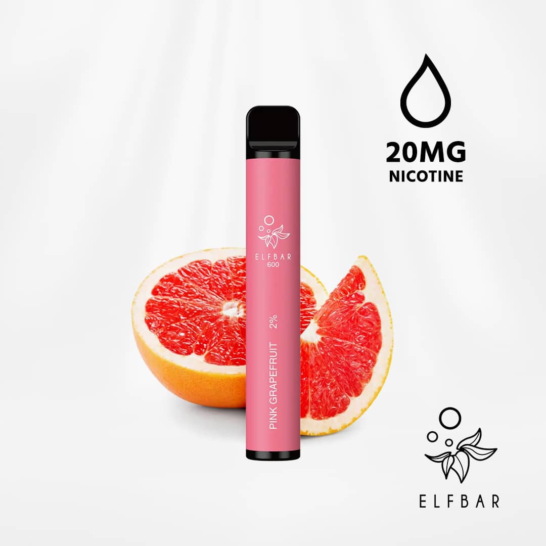 elfbar 600 pink grapefruit 20mg