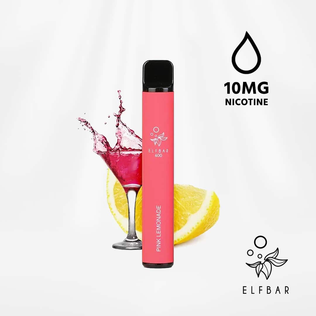 elfbar 600 pink lemonade grapefruit limonade 10mg