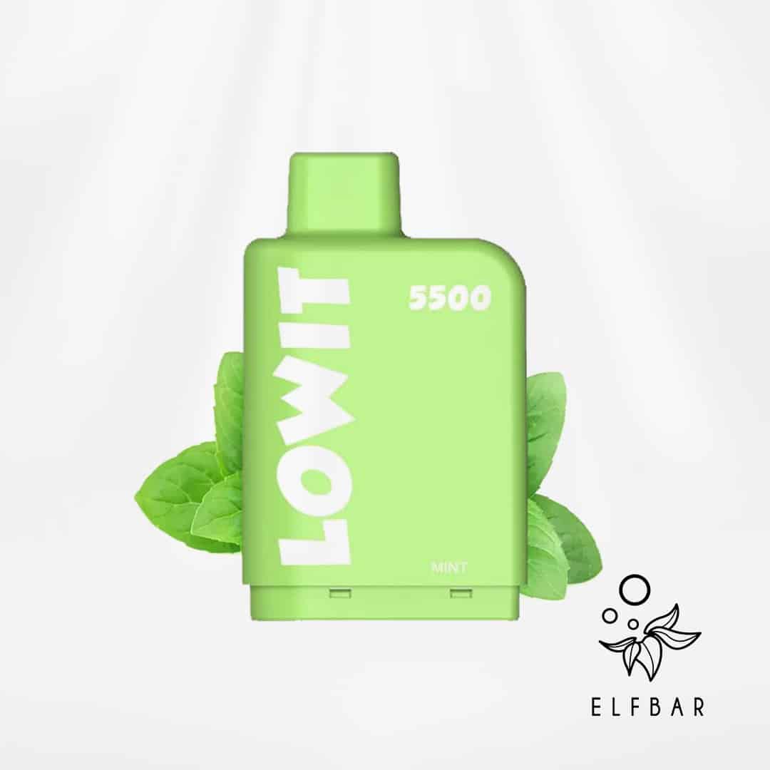 elfbar lowit 5500 pods mint 1 kartusche