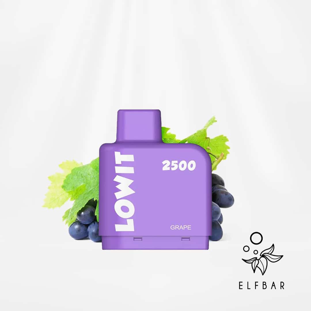 elfbar lowit kartuschen grape 1 pod