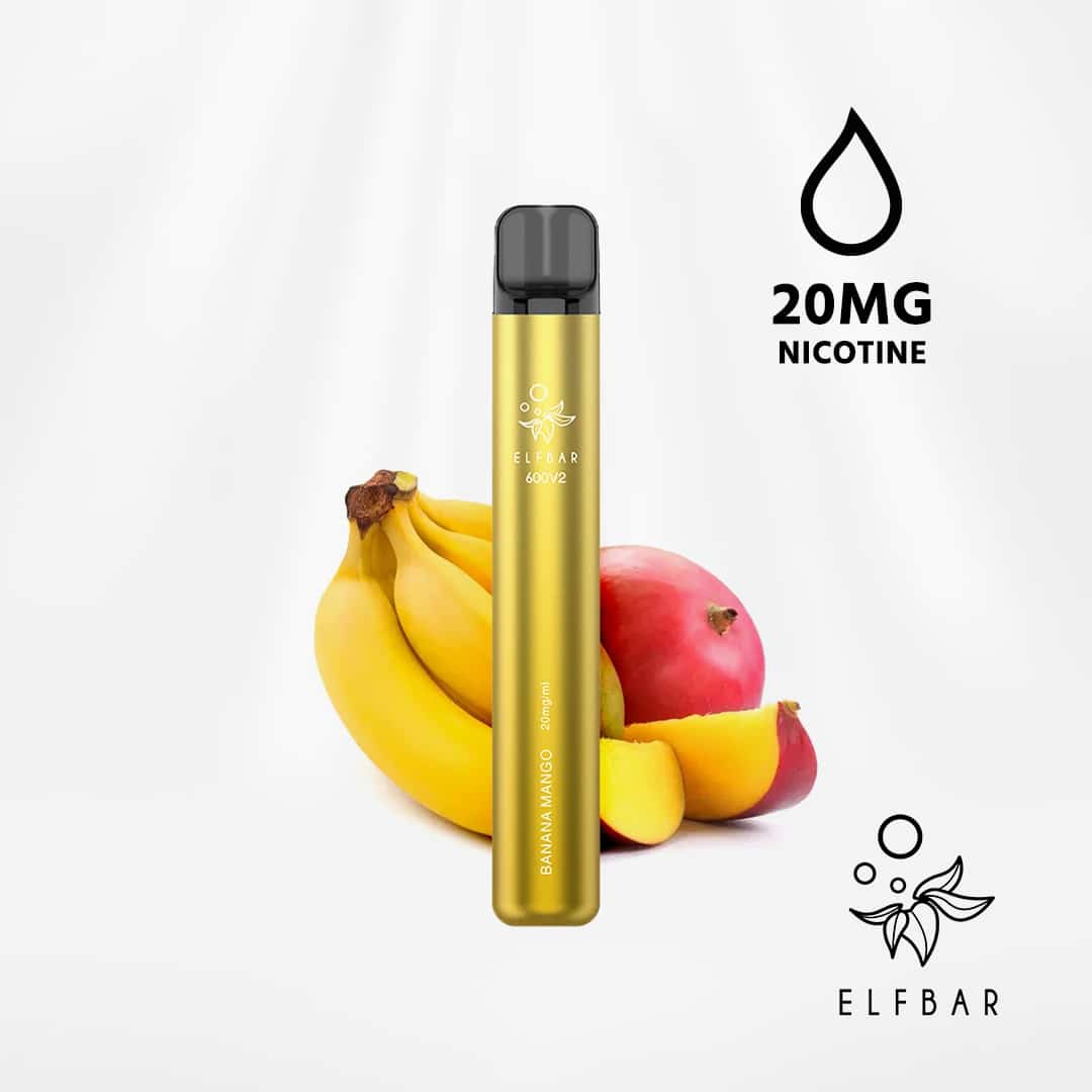 elfbar 600 v2 banana mango bananen mango