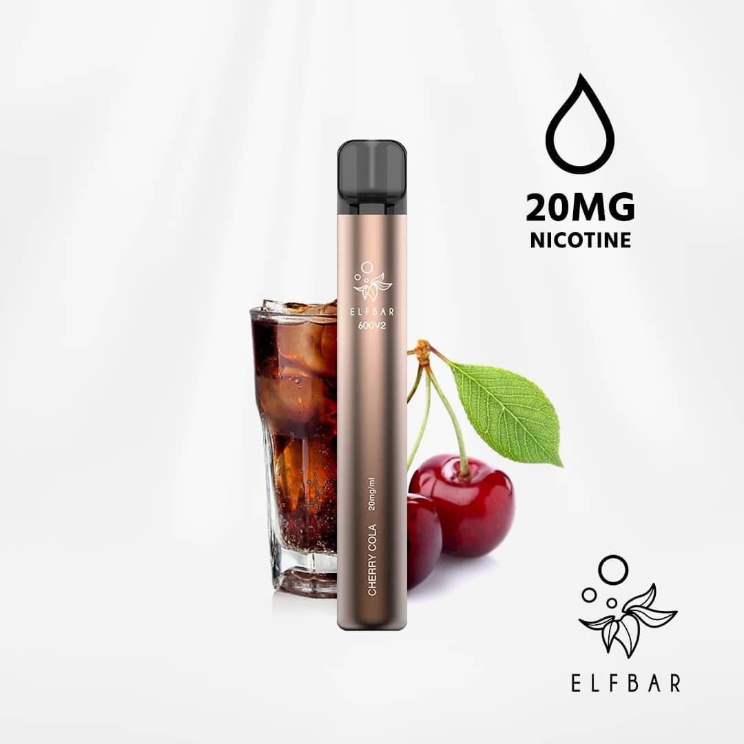 elfbar 600 v2 cherry cola cola kirschen