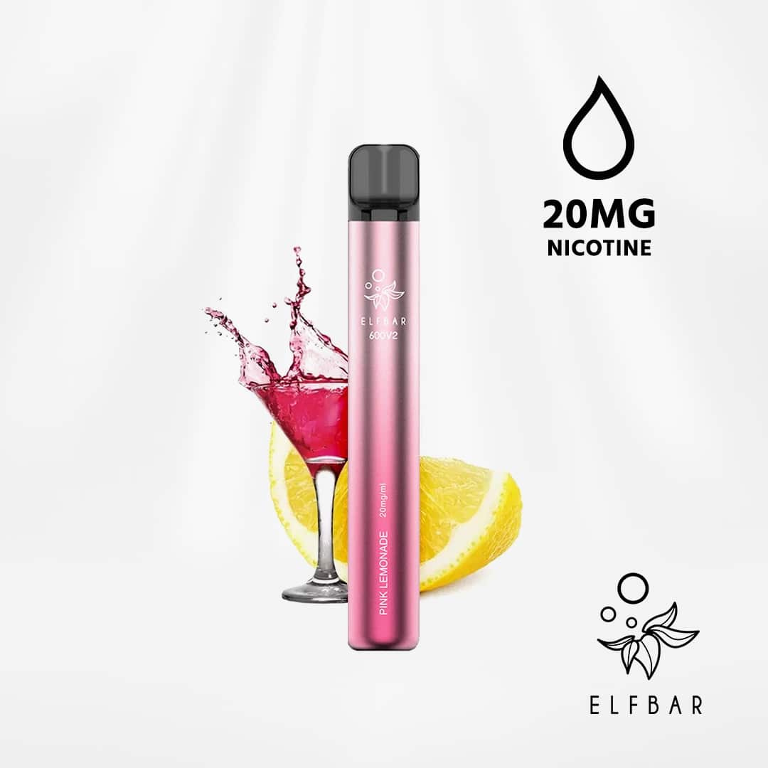 elfbar 600 v2 pink lemonade grapefruit limonade