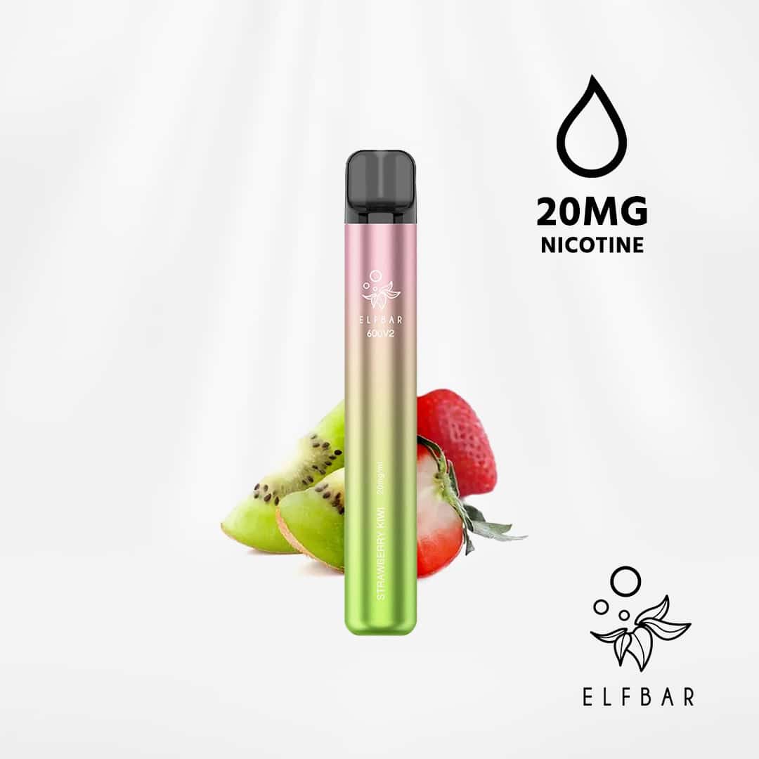 elfbar 600 v2 strawberry kiwi erdbeeren kiwi