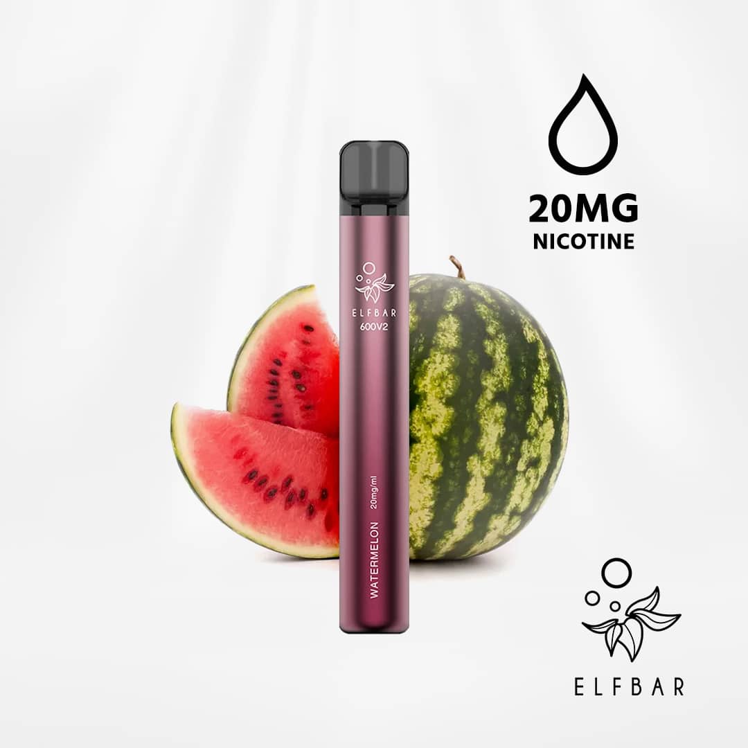 elfbar 600 v2 watermelon wassermelone