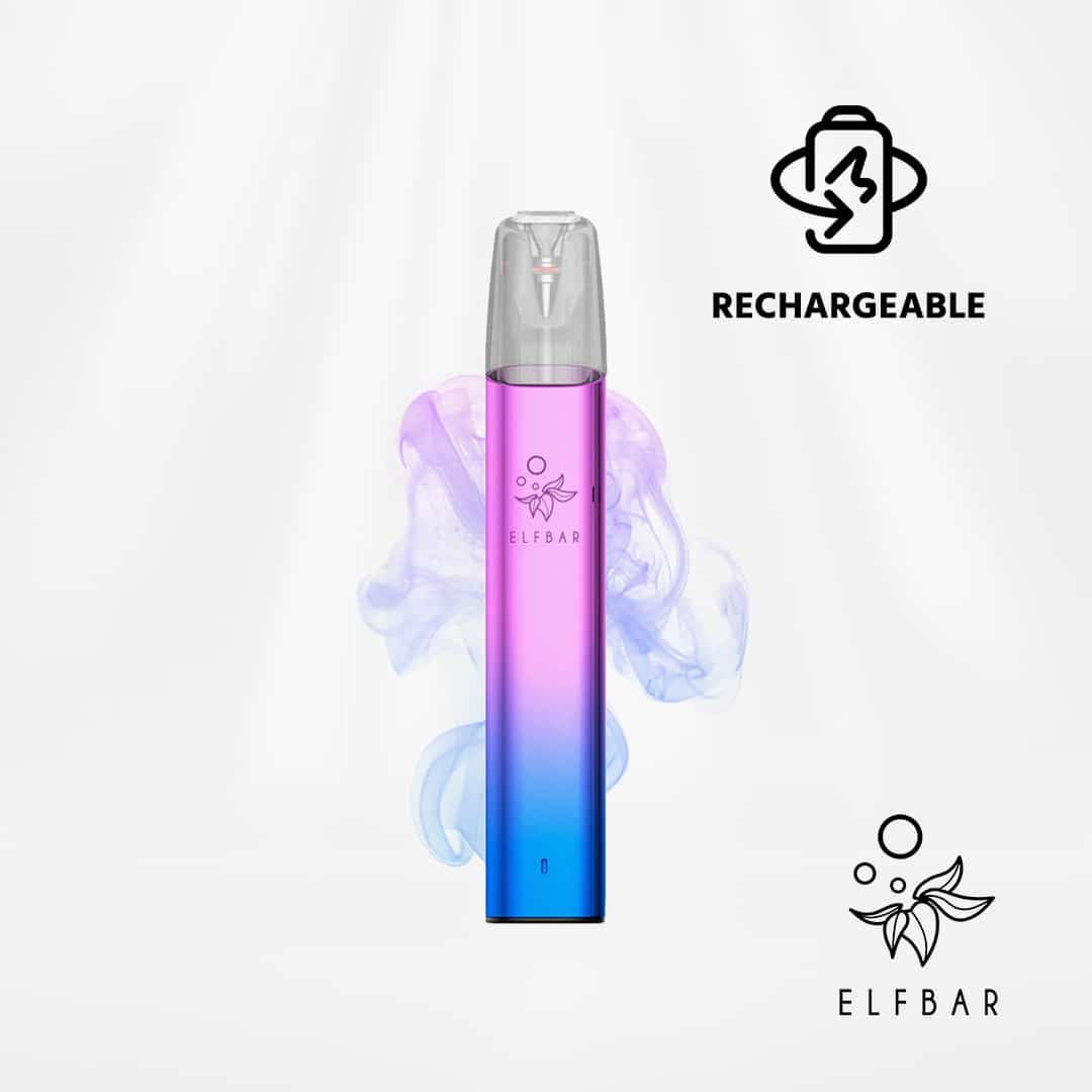 elfbar mate 500 aurora purple akku ohne liquid pod