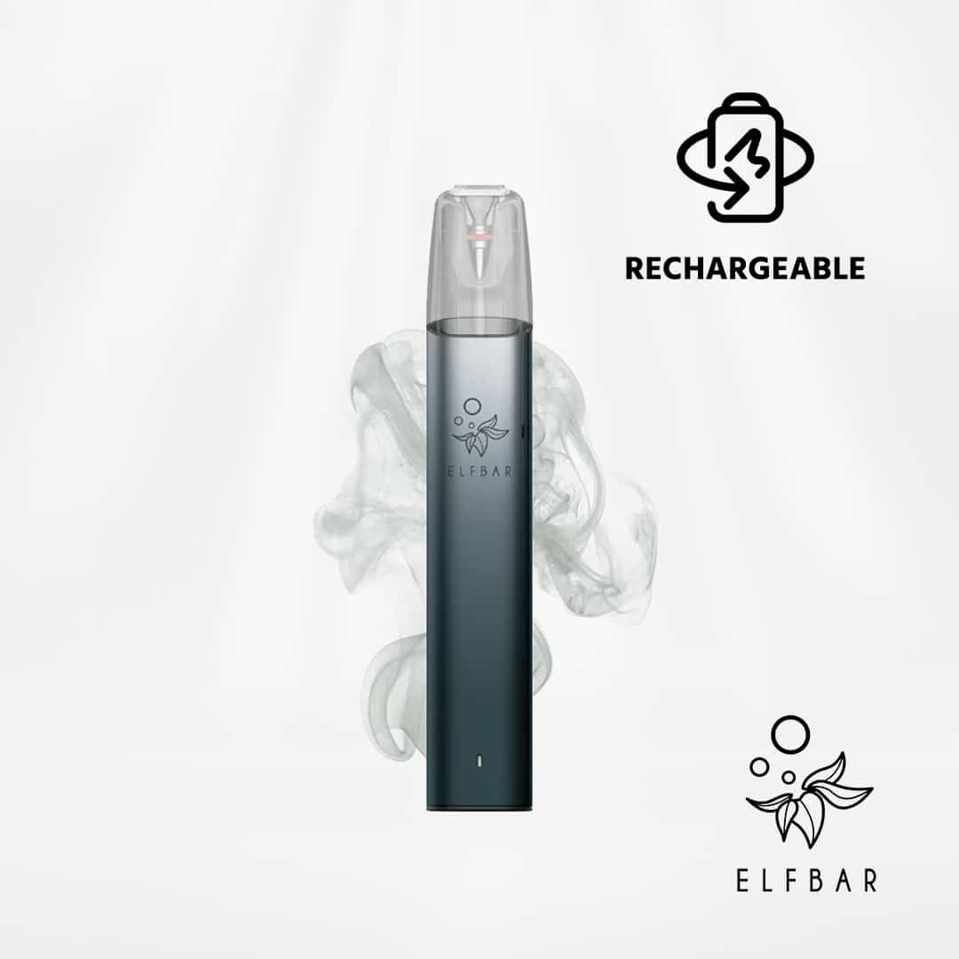 elfbar mate 500 black grey akku ohne liquid pod