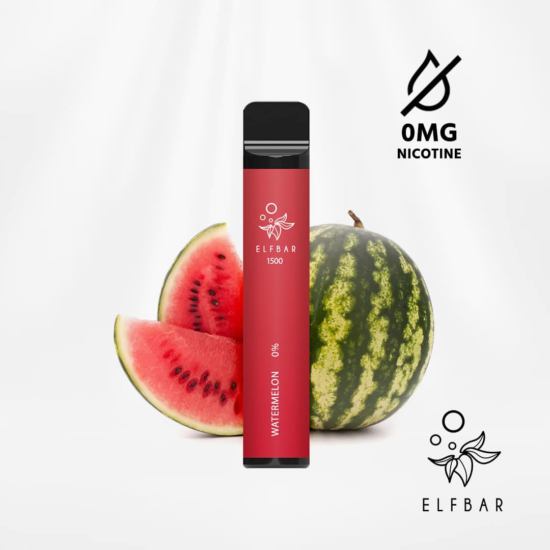 elf bar 1500 watermelon wassermelone ohne nikotin