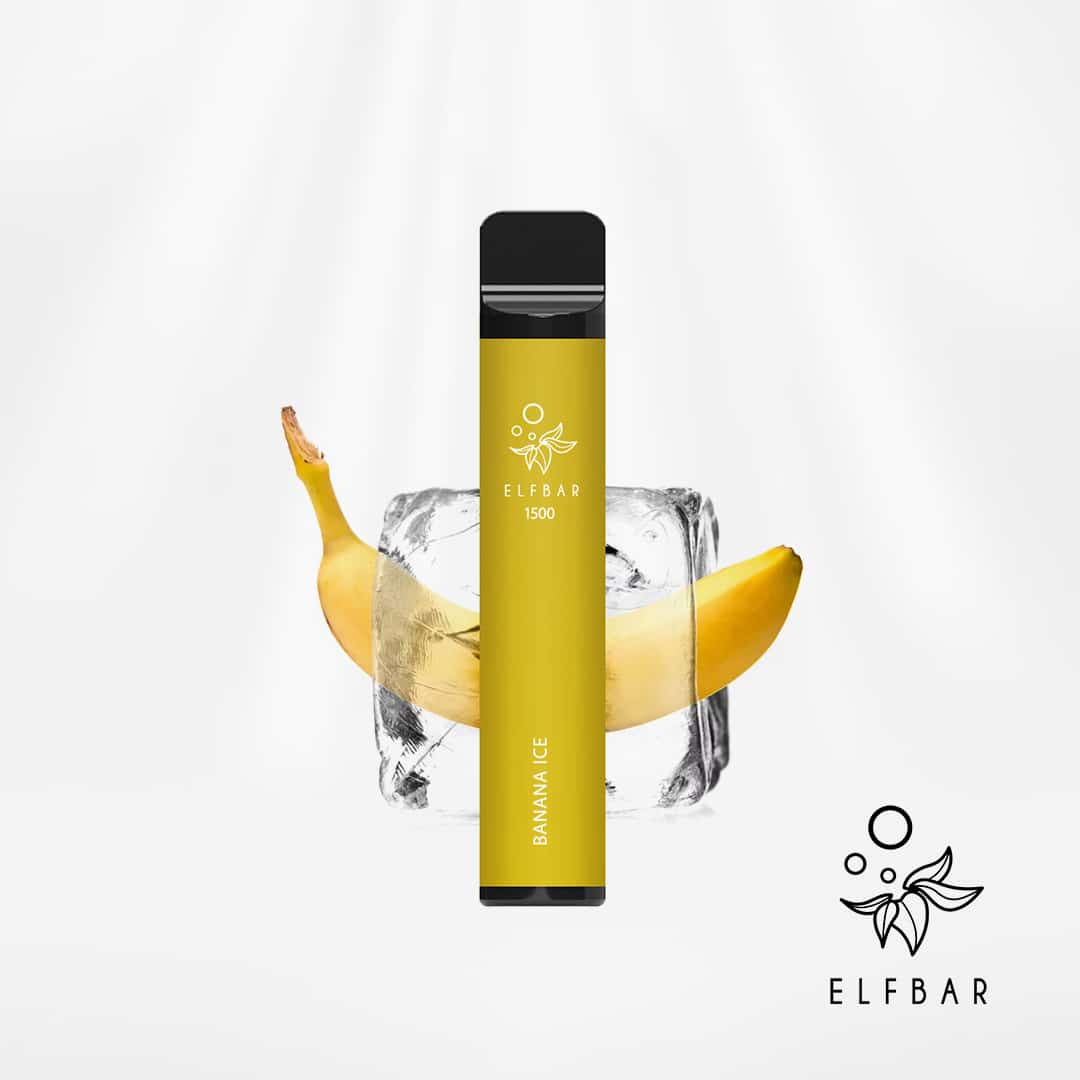 elfbar 1500 banana ice gefrostete banane