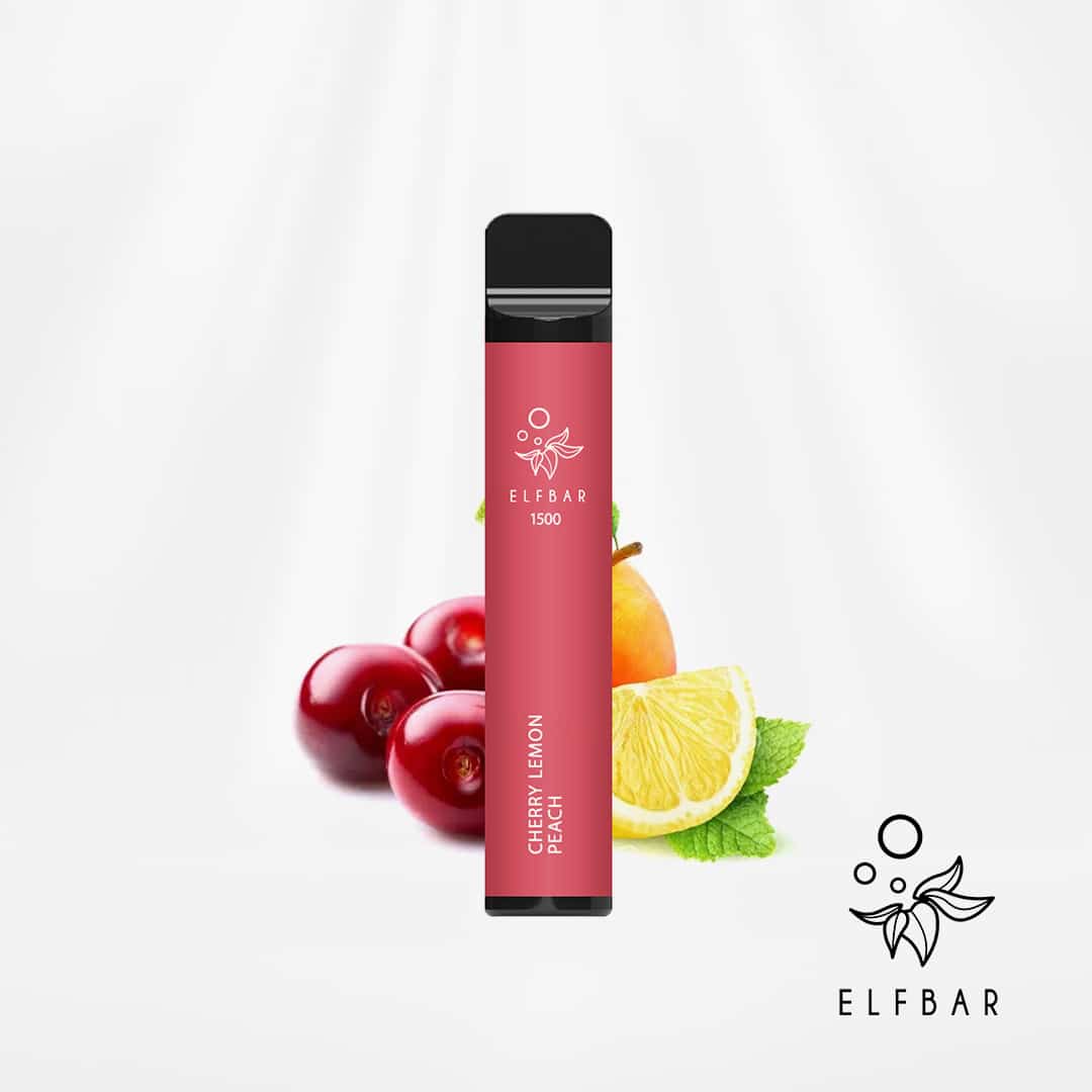 elfbar 1500 cherry lemon peach kirsche zitrone pfirsich