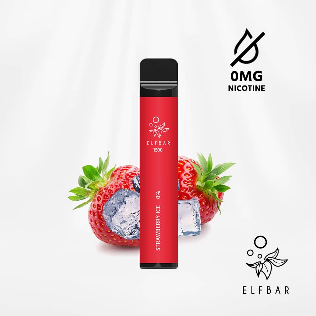 elfbar 1500 strawberry ice erbeeren ice ohne nikotin