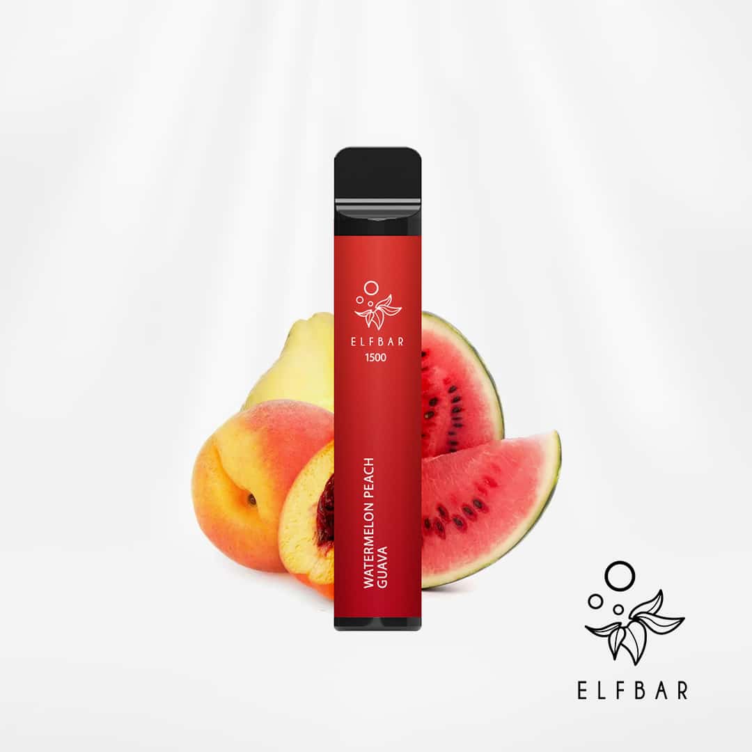 elfbar 1500 watermelon peach guava wassermelone pfirsich guave