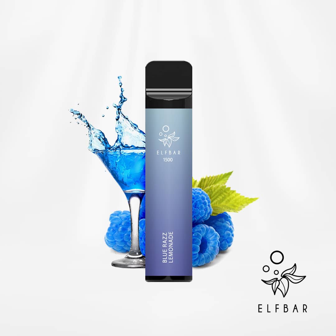 elfbar 2500 blue razz lemonade blaue himbeere limonade