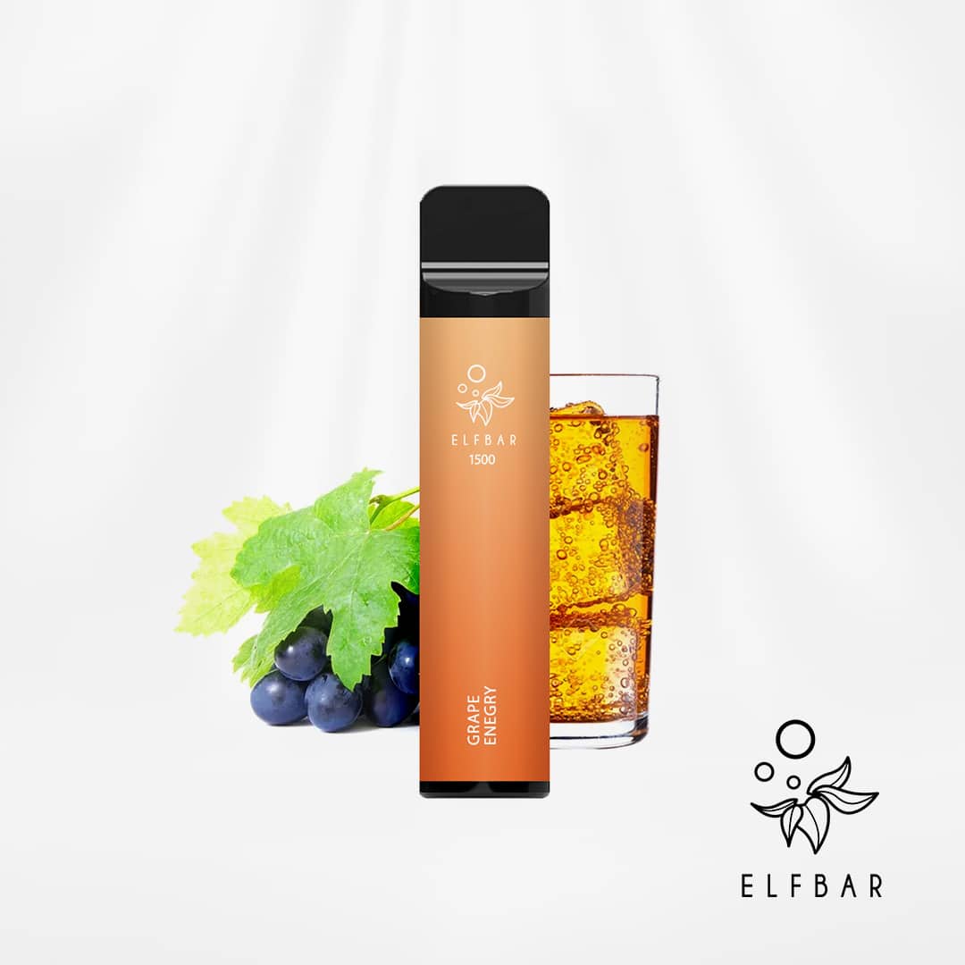 elfbar 2500 grape energy traube energy drink