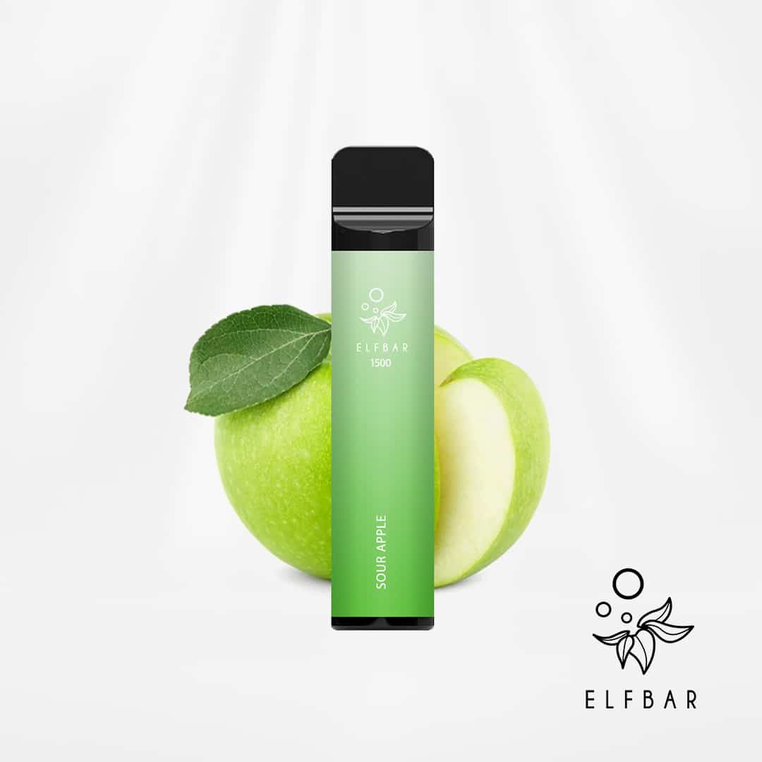 elfbar 2500 sour apple saurer apfel