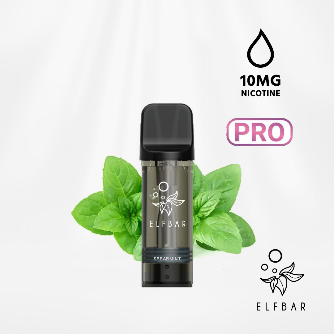 elfbar elfa pro pods 10mg spearmint 2 ex