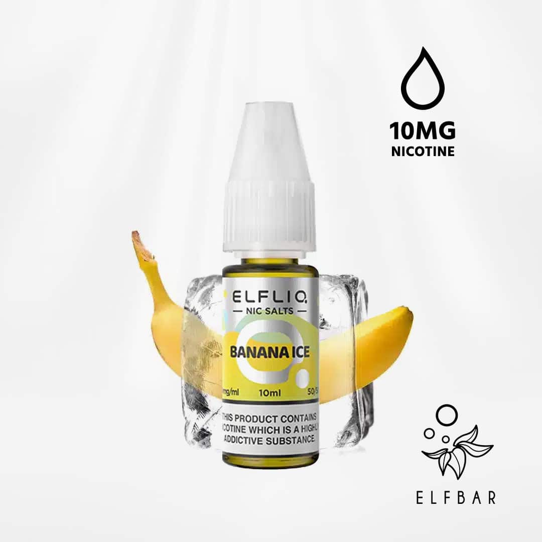 elf bar elfliq banana ice nikotinsalz liquid 1