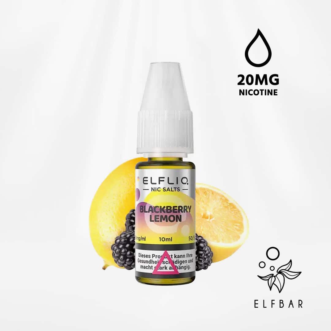 elf bar elfliq blackberry lemon nikotinsalz liquid