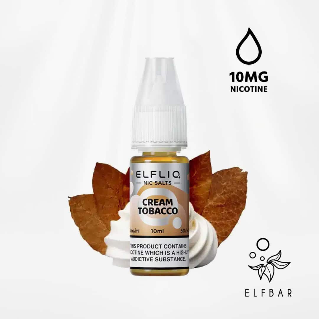 elf bar elfliq cream tobacco nikotinsalz liquid 1