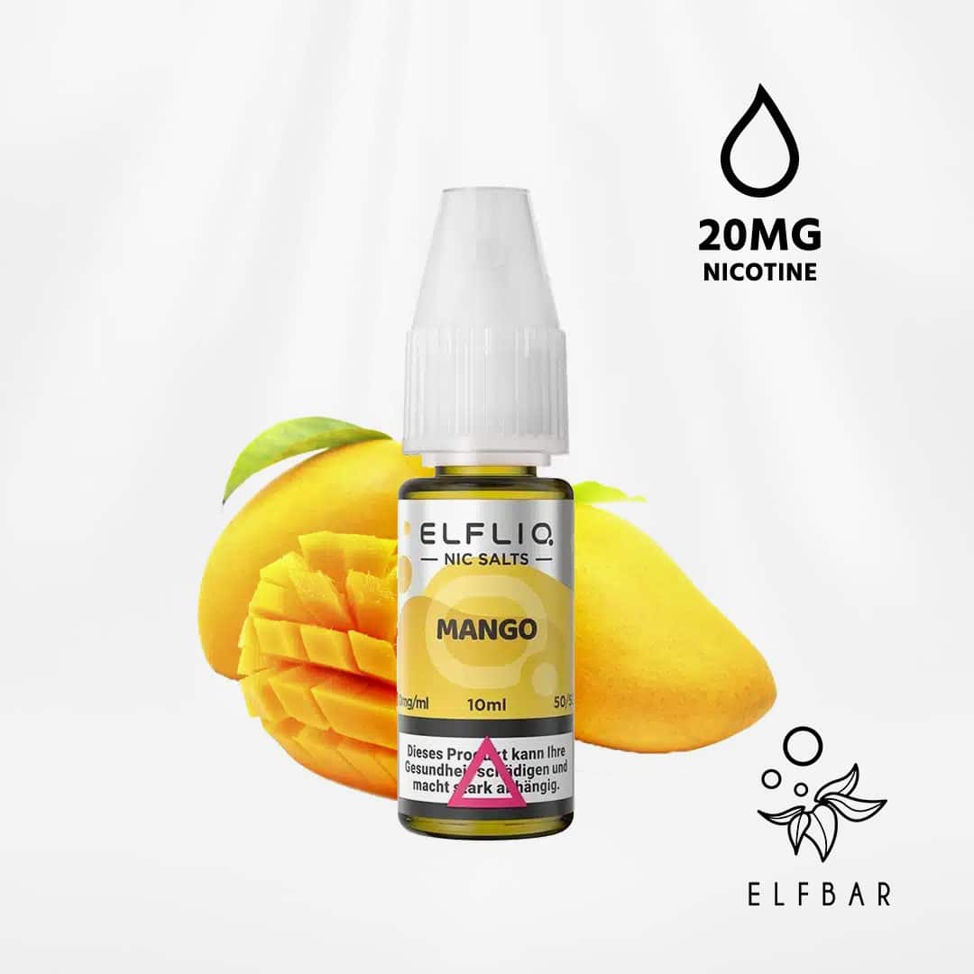 elf bar elfliq mango nikotinsalz liquid