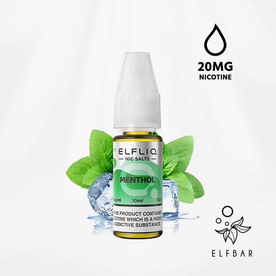 elf bar elfliq menthol nikotinsalz liquid