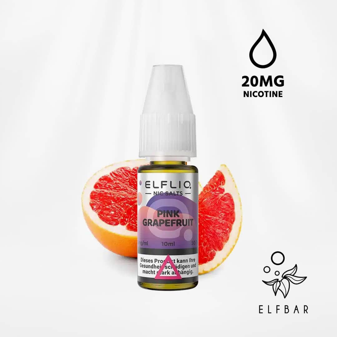 elf bar elfliq pink grapefruit nikotinsalz liquid