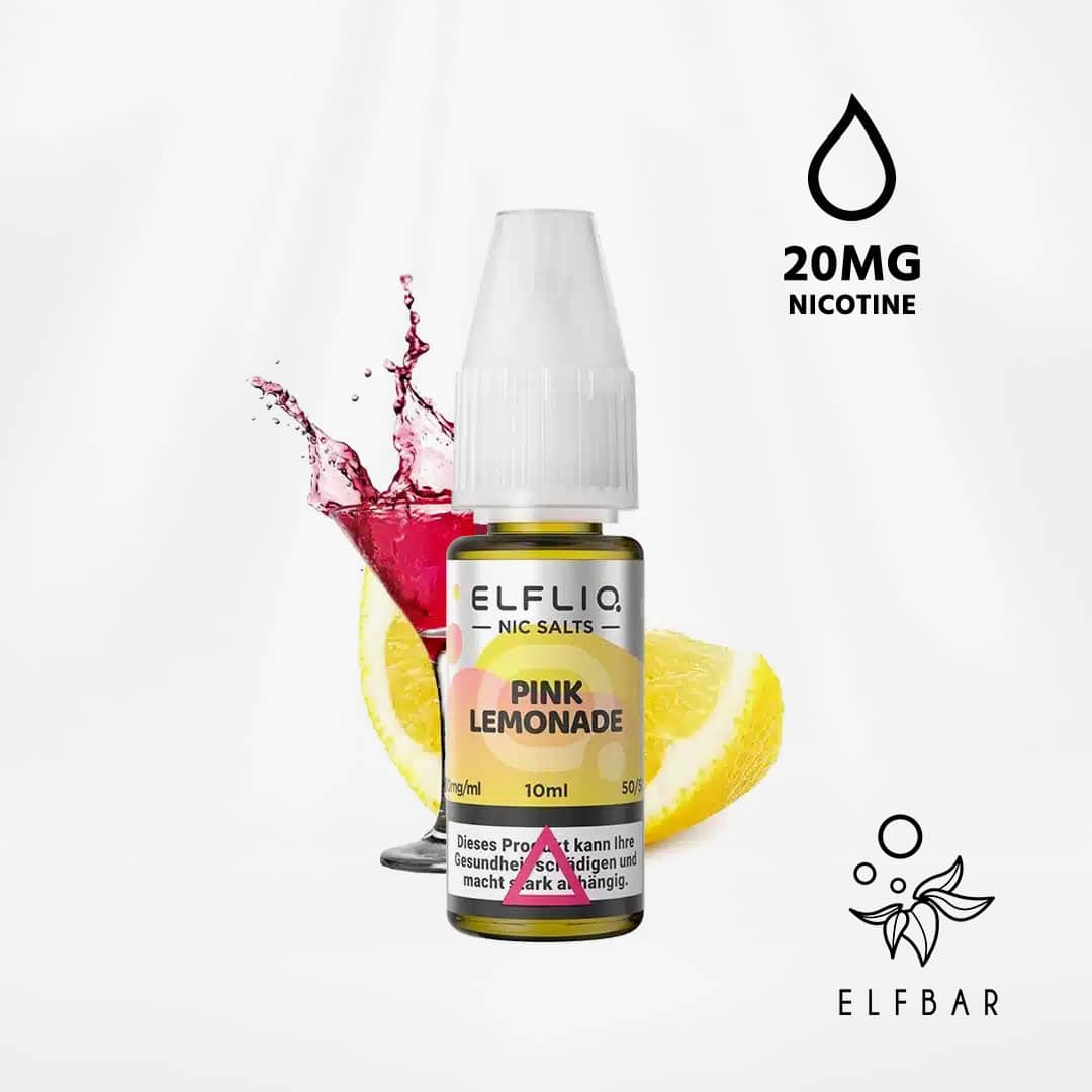 elf bar elfliq pink lemonade nikotinsalz liquid