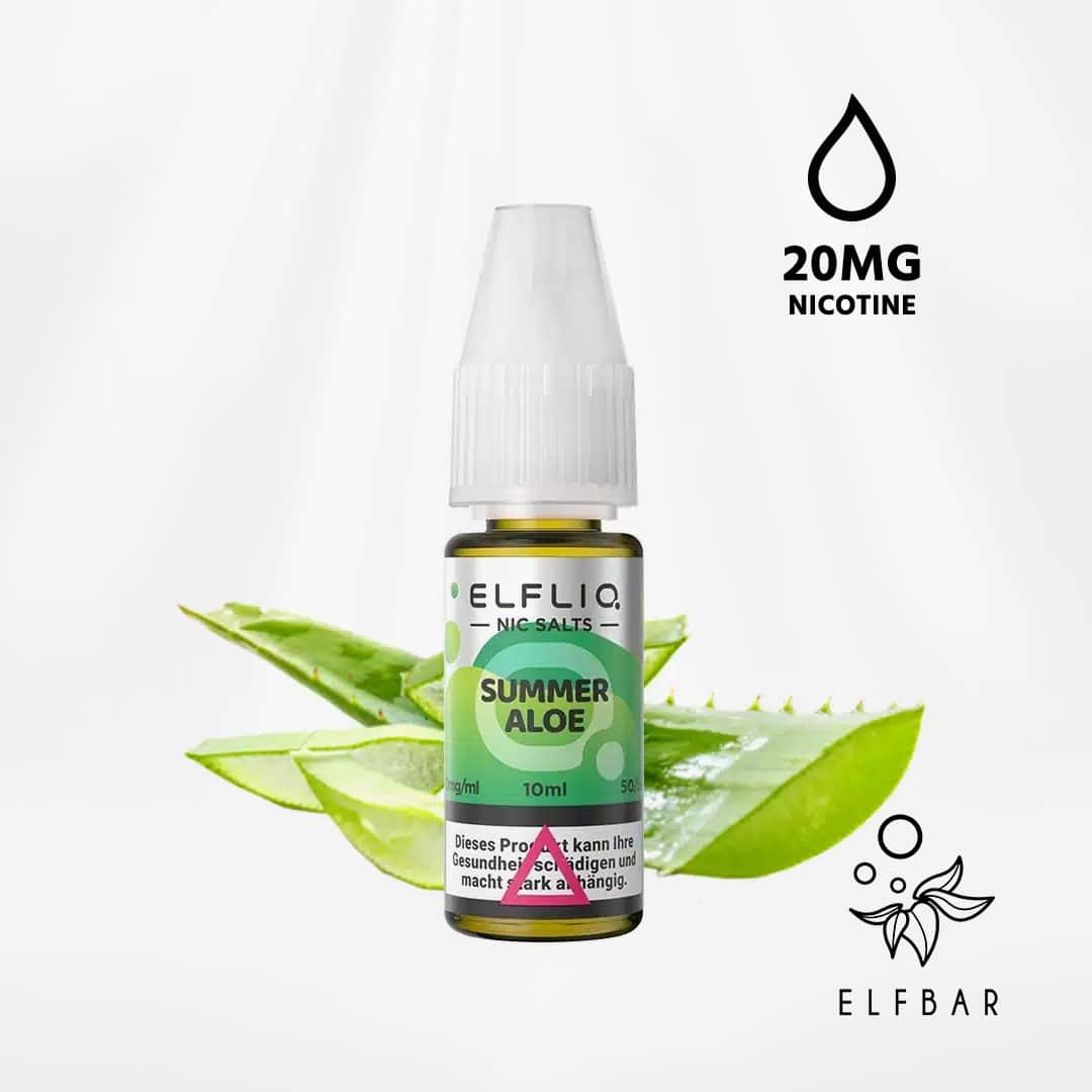 elf bar elfliq summer aloe nikotinsalz liquid