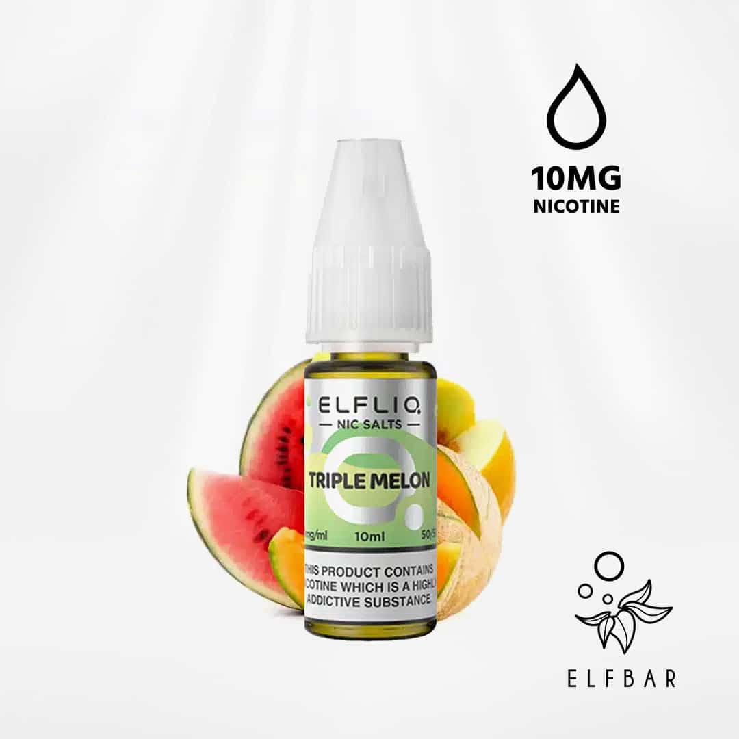 elf bar elfliq triple melon nikotinsalz liquid 1