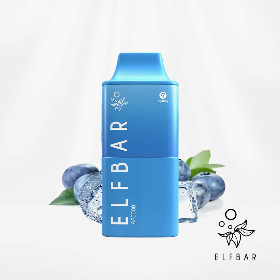 elfbar af5000 blueberry ice vape kit bis 5000 zuege