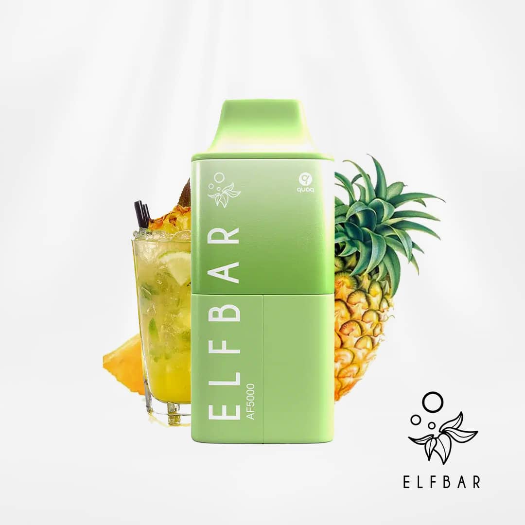 elfbar af5000 pineapple mojito vape kit bis 5000 zuege