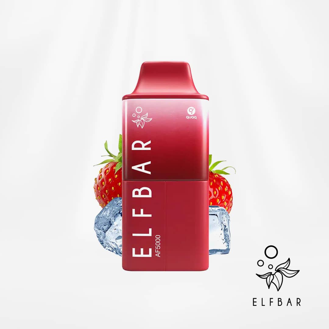 elfbar af5000 strawberry ice vape kit bis 5000 zuege