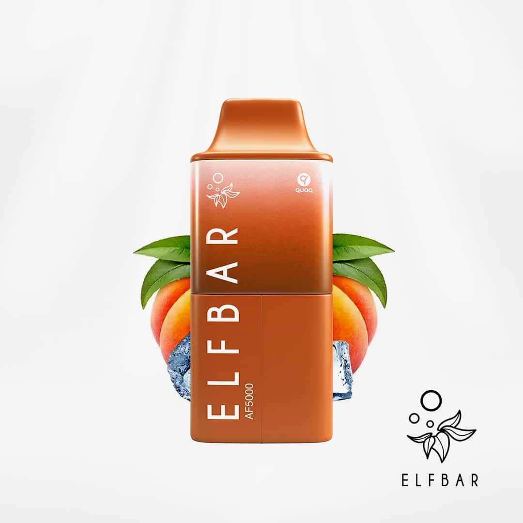 elfbar af5000 peach ice vape kit bis 5000 zuege