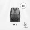 elfbar elfx liquid pods 0 6 ohm 3 stk