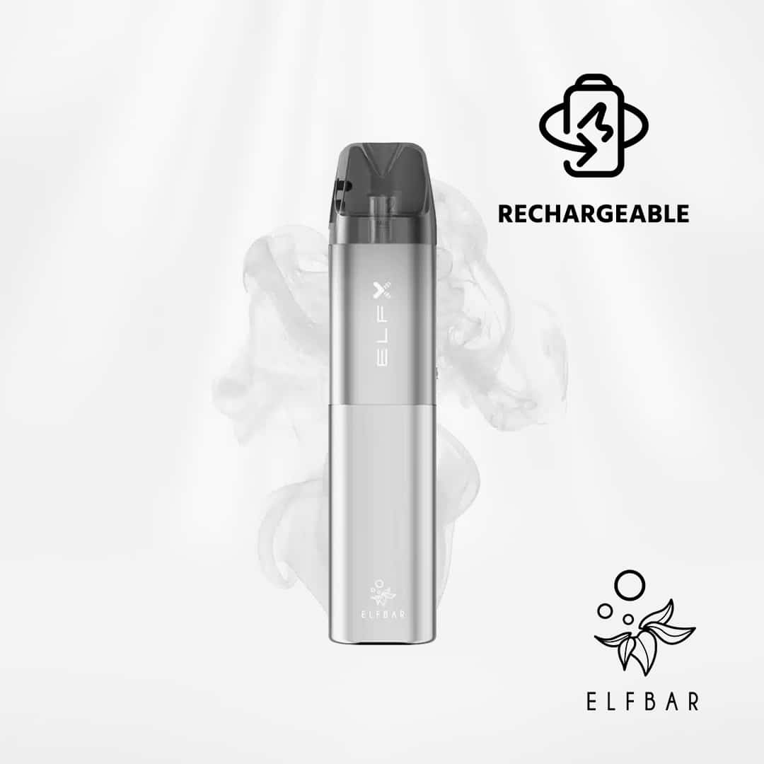 elfbar elfx silver pod system