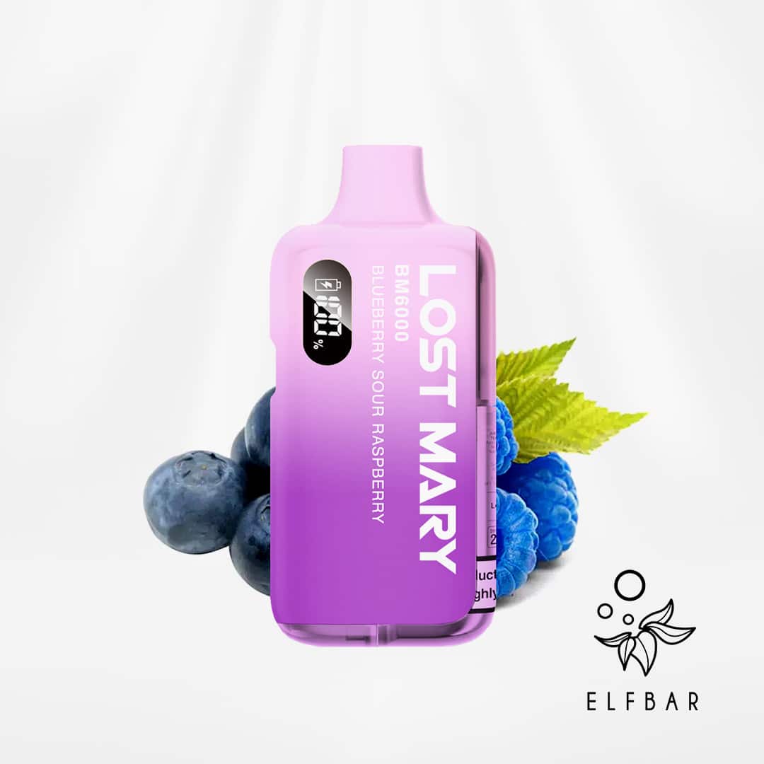 lost mary bm6000 blueberry sour raspberry vape kit bis 6000 zuege