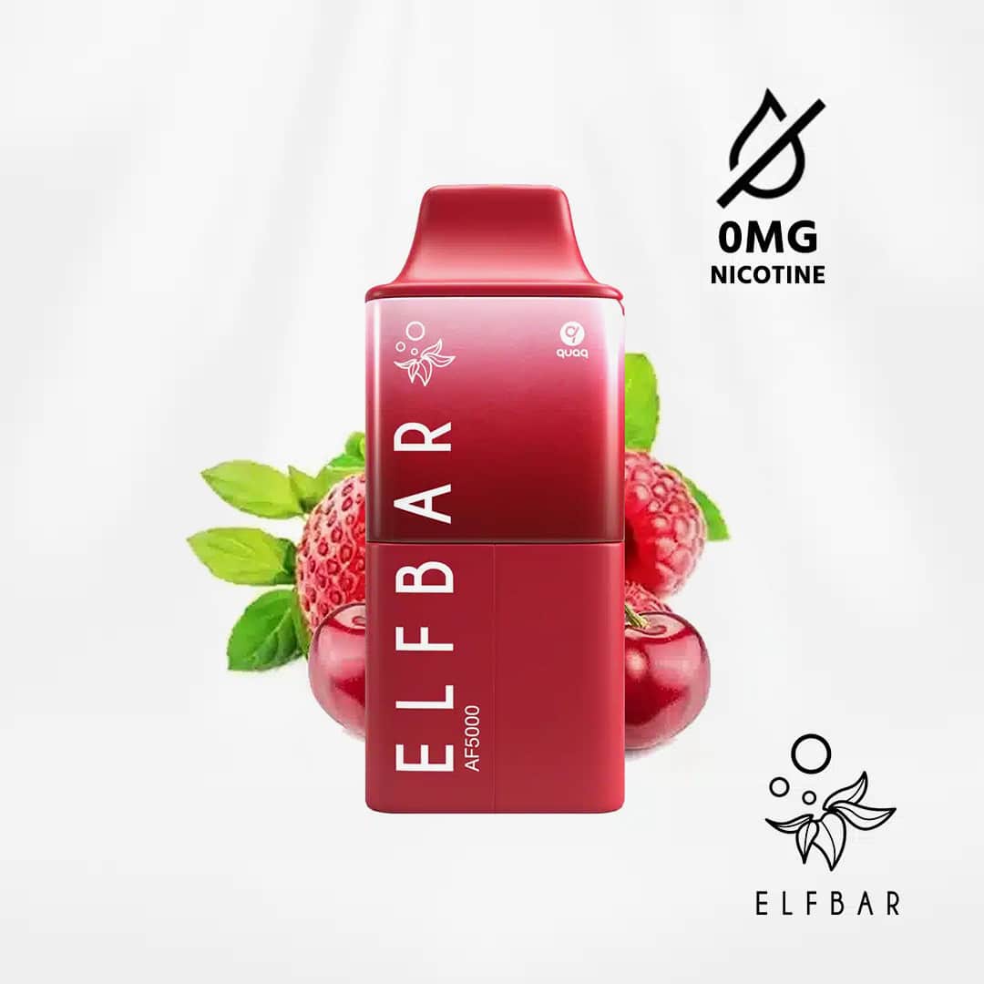 elfbar af5000 red fruit vape kit ohne nikotin