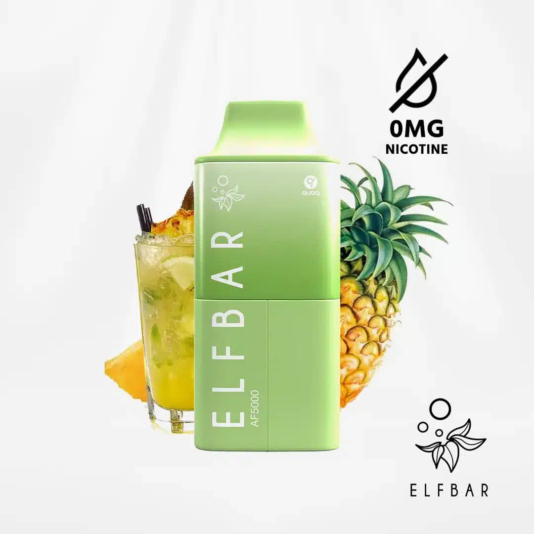 elfbar af5000 sour pineapple ice vape kit ohne nikotin