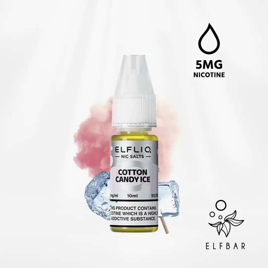 elf bar elfliq cotton candy ice nikotinsalz liquid 5mg