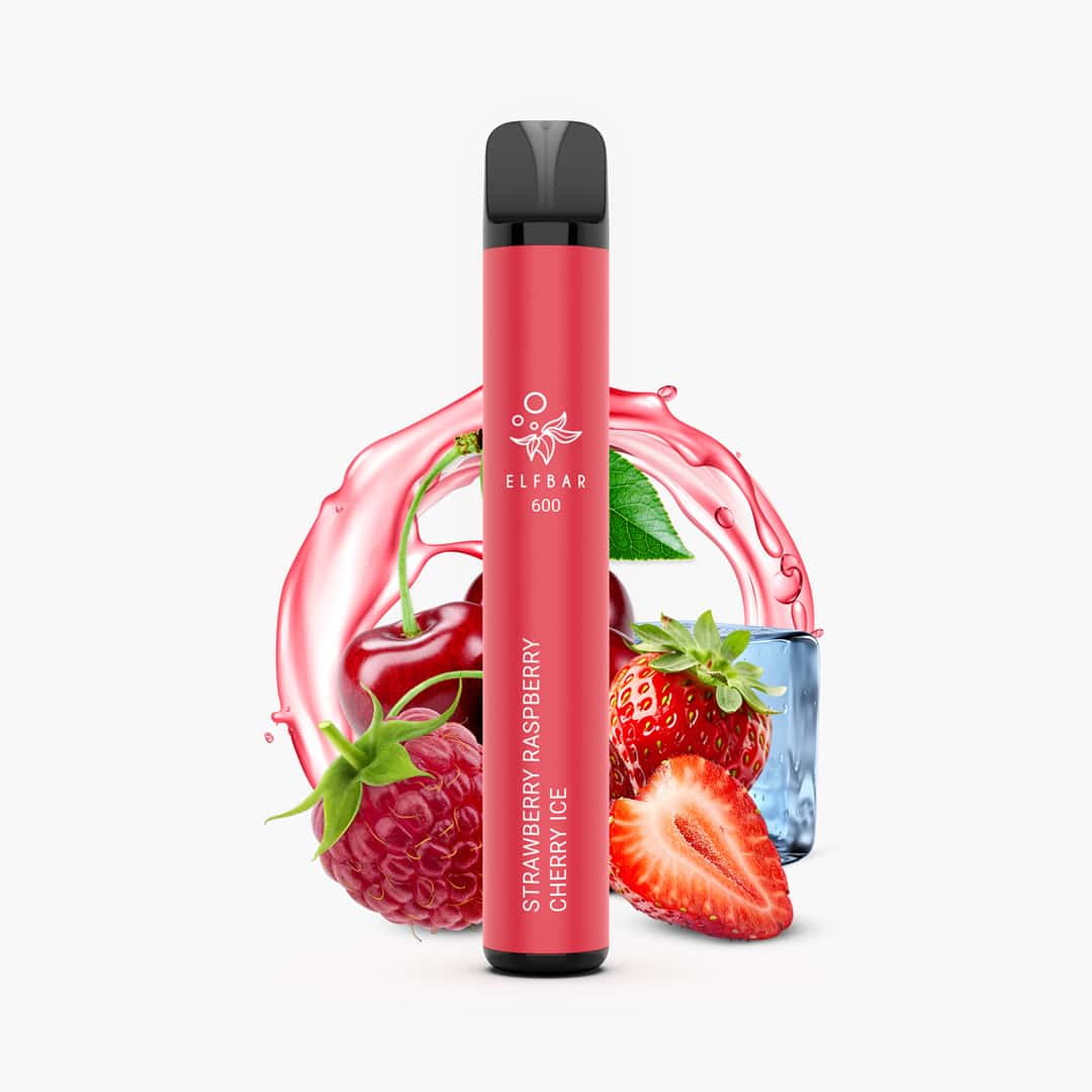 elfbar 600 strawberry raspberry cherry