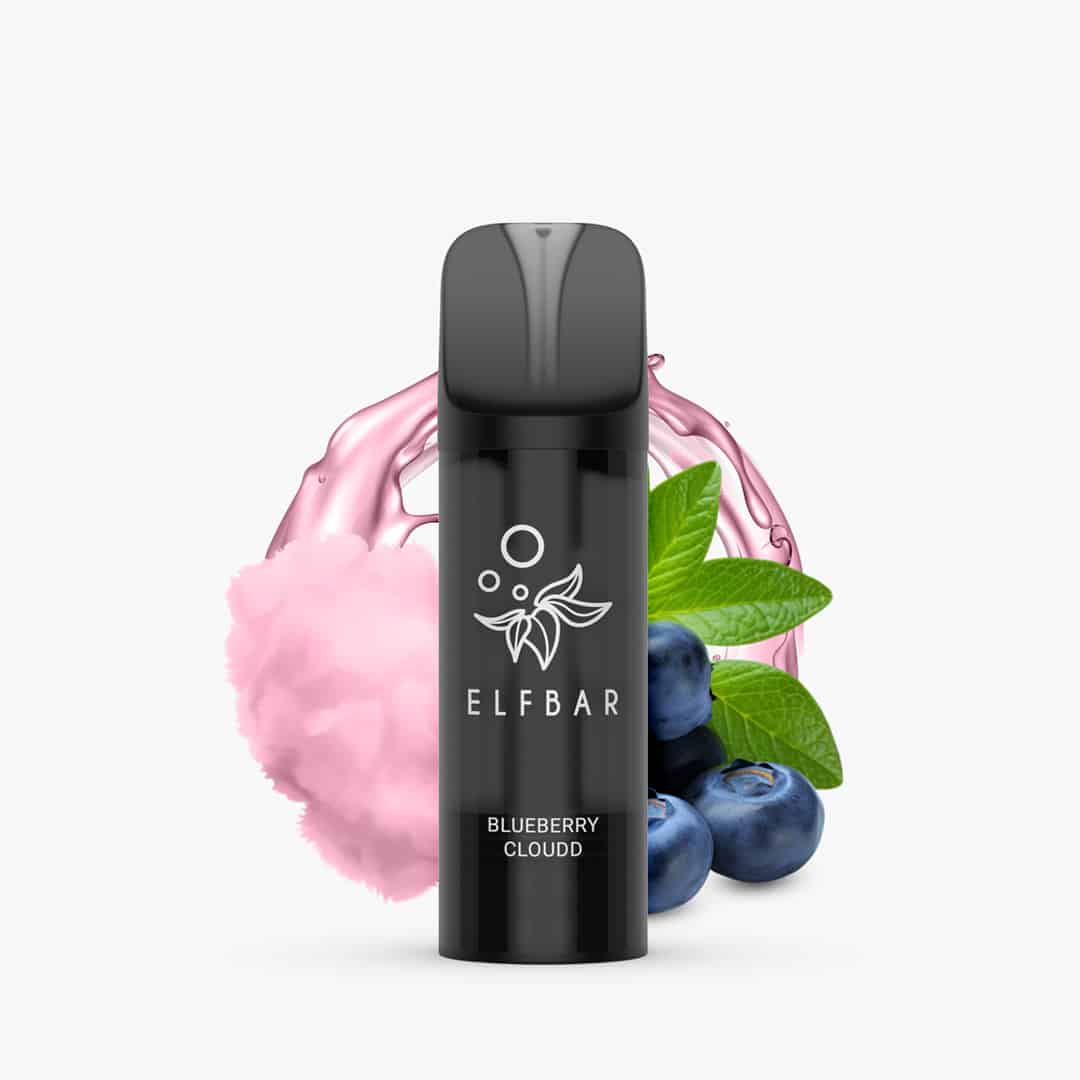 elfbar elfa pro pods blueberry cotton candy