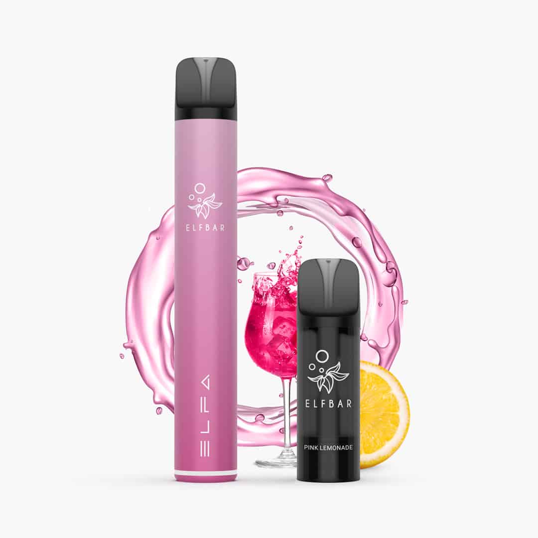 elfbar elfa pro starter kit aurora pink