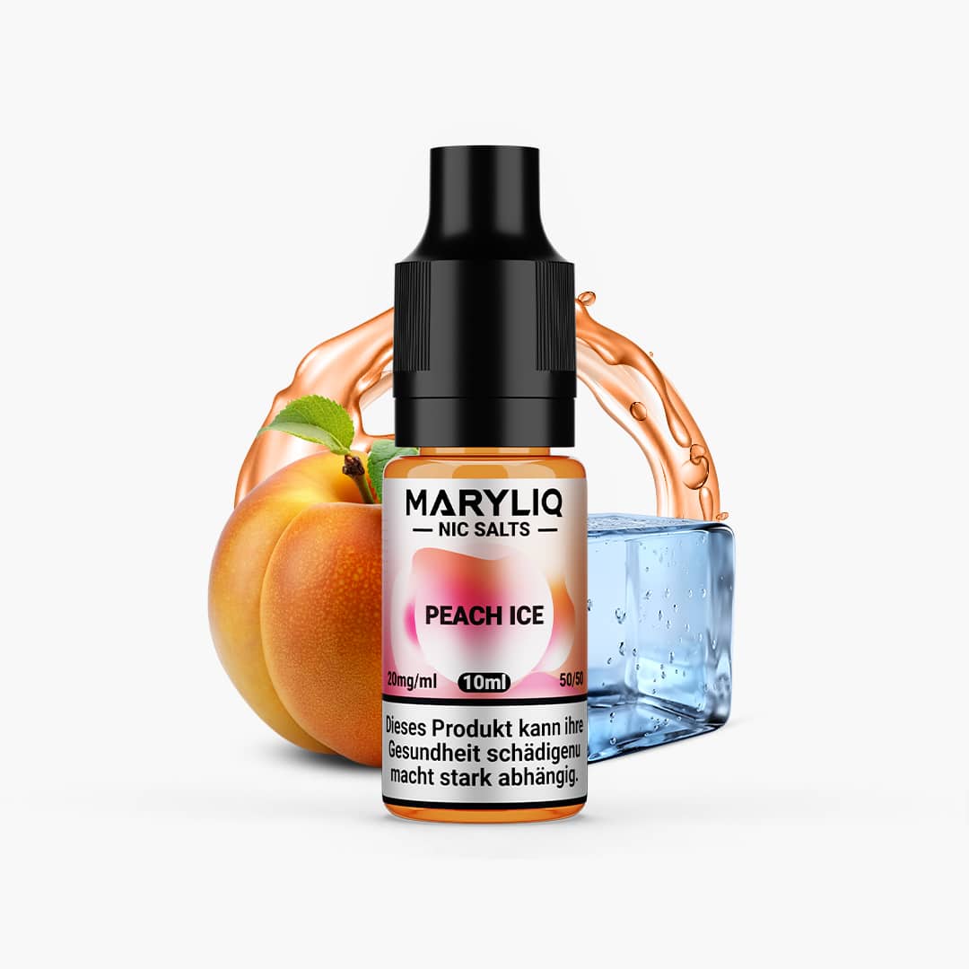 lost mary maryliq peach ice nikotinsalz liquid 20mg